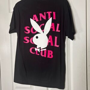 Unisex Anti Social Social Club Black T-Shirt